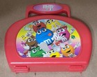 M m - 3 Plastic Miniatures - Mini Purse - Large Red M m - Pink M m