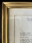 Norman Rockwell Signed Original Typed Letter October 6  1972 Framed Autographed