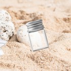 20 Pcs Mini Message Bottle Glass Bottles With Lids Aluminum Cap Decorative