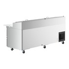 93  1 Door Refrigerated Pizza Prep Table With 4 Drawers