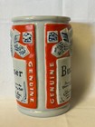 Budweiser Label Stein 1976 Cs18 Vase Variant Ceramarte Brazil 6 1 2 
