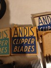 Vintage Barber Shop Lot Clippers Tested Working Man Cave Andis Masters 