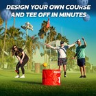 Game 3 Hole Starter Set - New Outdoor Yard Golf Game Levels Family  Adults  Kids
