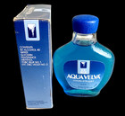 New Old Stock Vintage Ice Blue Aqua Velva 3 5 Oz Glass Bottle Unused Full New