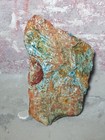 Rare Antique Ancient Egyptian Prehistoric Glazed Stela Person Sitting 3600 Bc