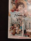1891 Arbuckle Coffee Trade Card Signed By Pablo Picasso Artist Was With Coa