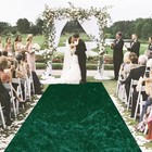 Aisle Runner Wedding Decoration Dark Green Velvet Aisle Runners Carpet Runner   