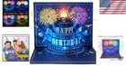 Charming 3d Pop-up Birthday Card With Led And Applause Sound - Unique Gift