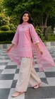 Women Designer Party Wear Top Farshi Salwar Set Embroidered Indian Ethnic Suit