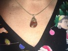 Authentic Fossil Dinosaur Coprolite  poop  Pendant