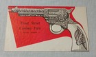 Front Street Cowboy Fare Restaurant Menu Ogallala Nebraska