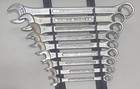 Vintage Belknap Bluegrass 9-pc Sae Combination Wrench Set Of Usa Made Tools 