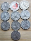 1954 Washington Silver Quarters Various Mints- See Photos