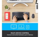 Logitech Mk850 Performance Wireless Keyboard And Mouse Combo  Connect 2 Ways