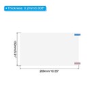 Clear Laptop Screen Protector Film 268mmx150mm For Laptop 12 6 Inch 16 9 2pcs