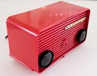 Vintage Motorola Model 57a Red Plascon Radio 