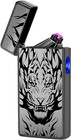 Electric Plasma Lighter Usb Rechargeable Windproof Flameless Arc Cigarette Gift