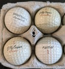 Antique Vintage Golf Ball Collection Masters Nicklaus Palmer Casper