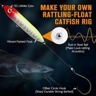 99 122pcs Catfishing Tackle Kit - Floats Hooks Bells Swivels Rig Accessories