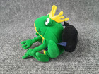Neil Diamond Green King Frog With Guitar Plush Concert Tour 2001 Pri 5 
