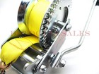 1200lb Hand Winch Hand Crank Strap Heavy Duty Winch Atv Jet Ski Trailer Boat New