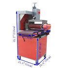 Electric Drum Sander W conveyor Wood Metal Polisher Sand Belt Width 11 8   220v