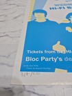 Rare Bloc Party Silent Alarm Tour Poster Signed Limited Edition 364 500 Cut Copy