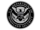 Black Department Of Homeland Security Sticker Vinyl Decal Multiple Sizes Window