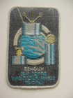 Howard Hughes Space And Communications Group Satellite Patch Los Angeles Ca 1970