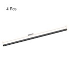 Carbon Fiber Round Tube 6mm X 4mm X 400mm 3k Roll Wrapped Matt Surface - 4pcs