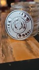      2021 Ghana Alien Silver Coin 1 Oz 999 Fine Silver Scottsdale Mint Ufo Sci-fi 