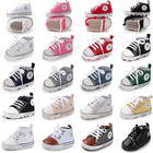 Unisex Baby Boys Girls High Top Sneaker Soft Anti-slip Sole Newborn Infant First