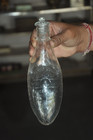Vintage  the Diamonds   Brand Glass Baby Milk Feeding Bottle  Japan