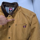 Wrangler Workwear Tan Duck Canvas Blanket Lined Barn Chore Coat Jacket Mens 2xl