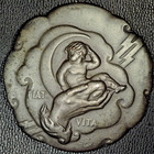 1935 Society Of Medalists 12th Issue  Fiat Vita  Silver Plated  No Box