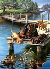 Sunsout Summer School 500 Pc Large Pieces  Jigsaw Puzzle 28497