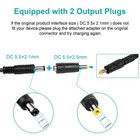Ac Adapter For 48v 36v 25 2v 2a Li-ion Battery Charger With 2 Connectors 5 5mm