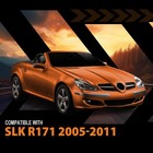 Headlight Lens Cover Compatible With Benz R171 Slk 2005-2011