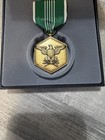 U s  Armed Forces Award Of Merit Medal Ribbon   Lapel Pin In Case Military Medal