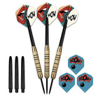 Shot  Darts Solo Brass Steel Tip Dart Set 18gm - High Quality Steel