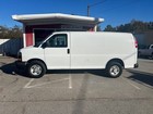 Summit White Chevrolet Express Vortec 6 0l Flex Fuel V8 342hp 373ft  Lbs 