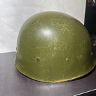 Vtg 1969 Authentic Us Army Military M1 Helmet Liner Olive Green Vietnam War