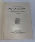 Vintage Travel Guide Book    introducing Nova Scotia   