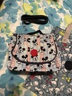 Nwot Kipling Kichirou Insulated Lunch Bag Polyester  tote Disney Mickey Lot Of 2