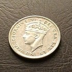 1947 C Newfoundland 10 Cent George Vi Canadian Silver Dime Ten Cent Coin