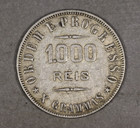 1912 Brazil Silver 1000 Reis