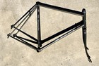 Vintage Bianchi Stelvio 57cm Gray Frameset Road Bike Made In Italy
