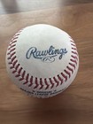 Official Rawlings Game Used Major League Baseball Mlb Real Leather  21 Fast Ship