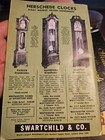 Swartchild   Co  Repair And Rebuilding Clock Manual Movements Motors   