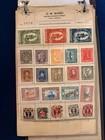 Vintage 1920s Stamp Album Collection 26 Pages D m  Ward Germany Austria Hungary